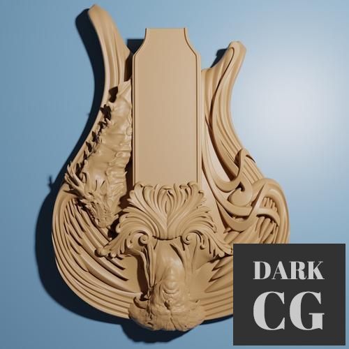 Dragon Guitar Case – 3D Print