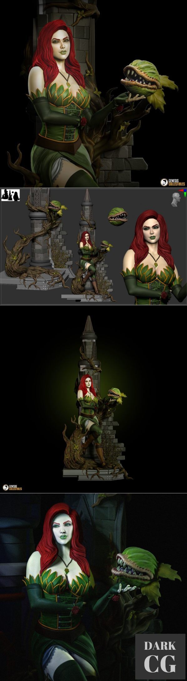Steampunk Poison Ivy