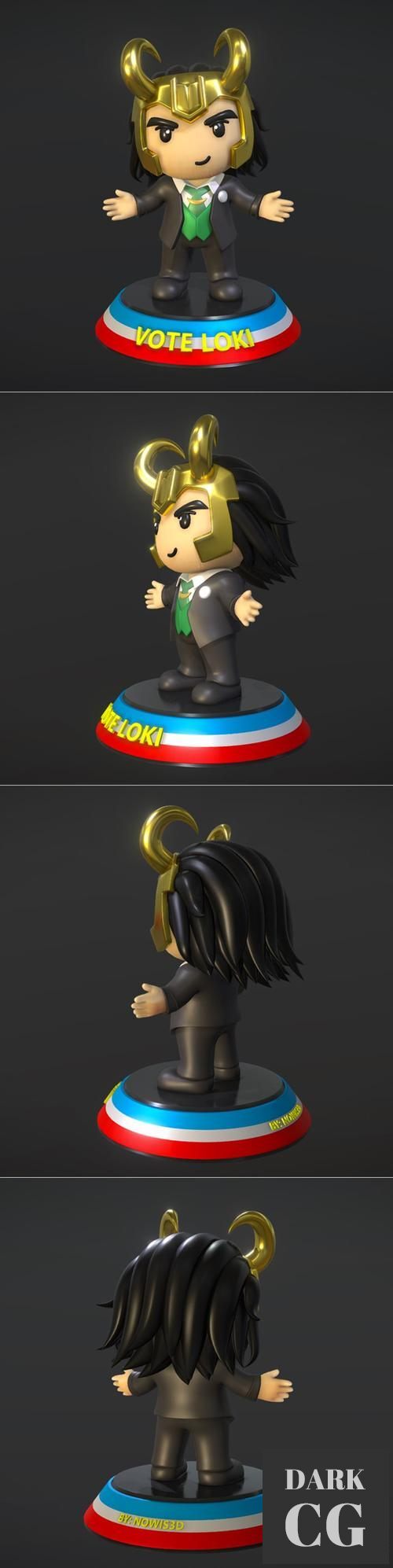Loki For President – 3D Print