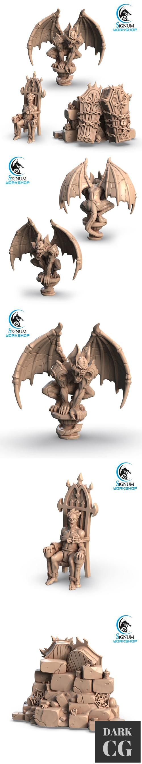 Scenery Elements from the Vampires of Styx – 3D Print