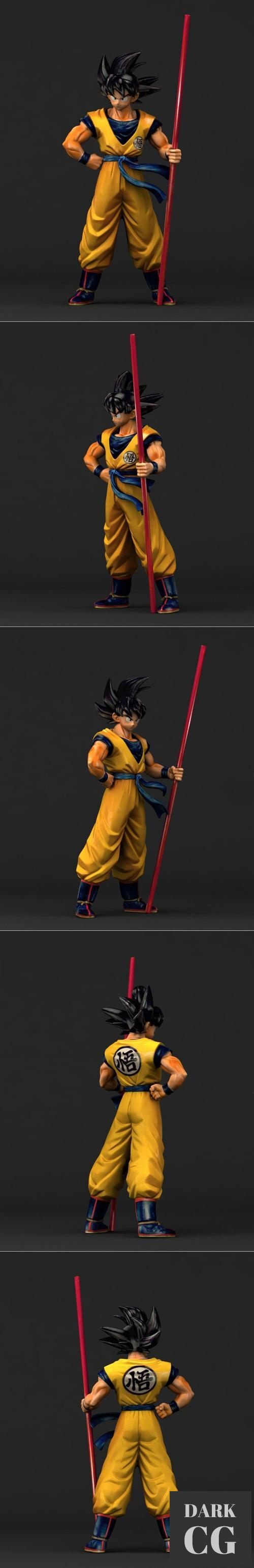 Son Goku 20th Dragon Ball – 3D Print