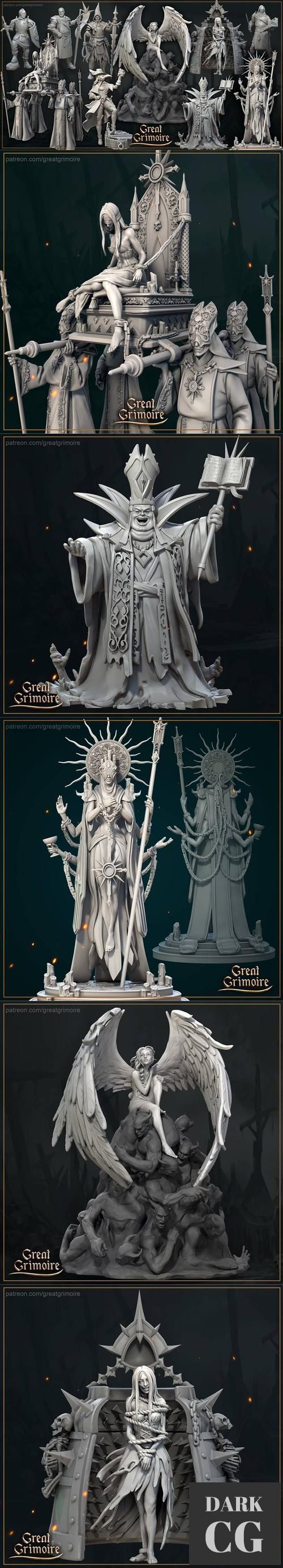 Great Grimoire - Dawn of Heresy March 2022 – 3D Print