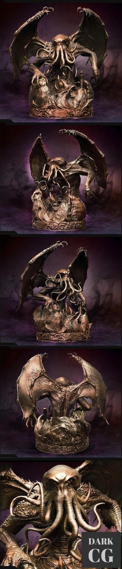 Ctulhu Statue – 3D Print