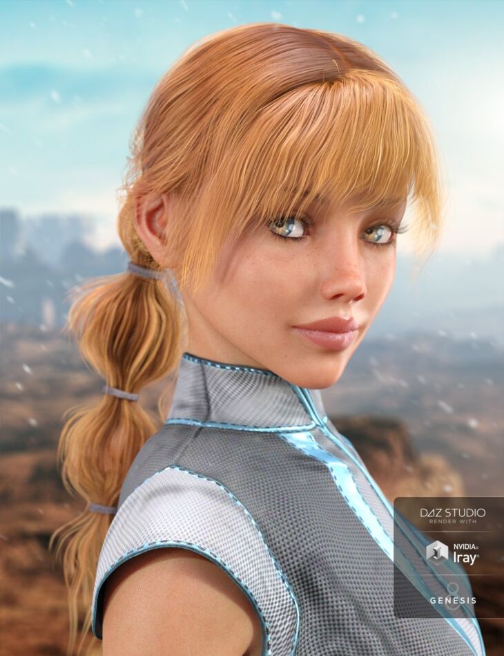EmJay Hair for Genesis 3 8 Female s
