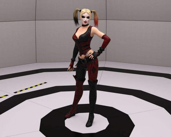 Harley Quinn Arkham City for G8F and G8 1F