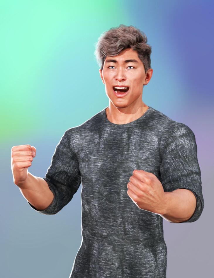 Joyful Reactions Animations for Genesis 8