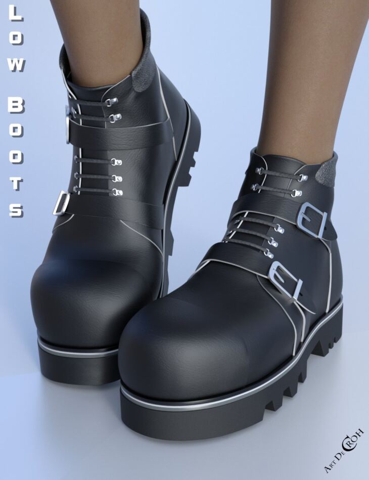 Low Boots for Genesis 8 Female s
