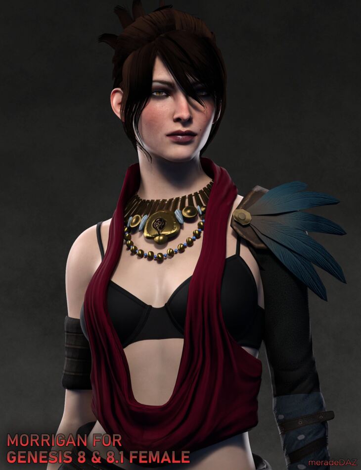 Morrigan For Genesis 8 and 8 1 Female
