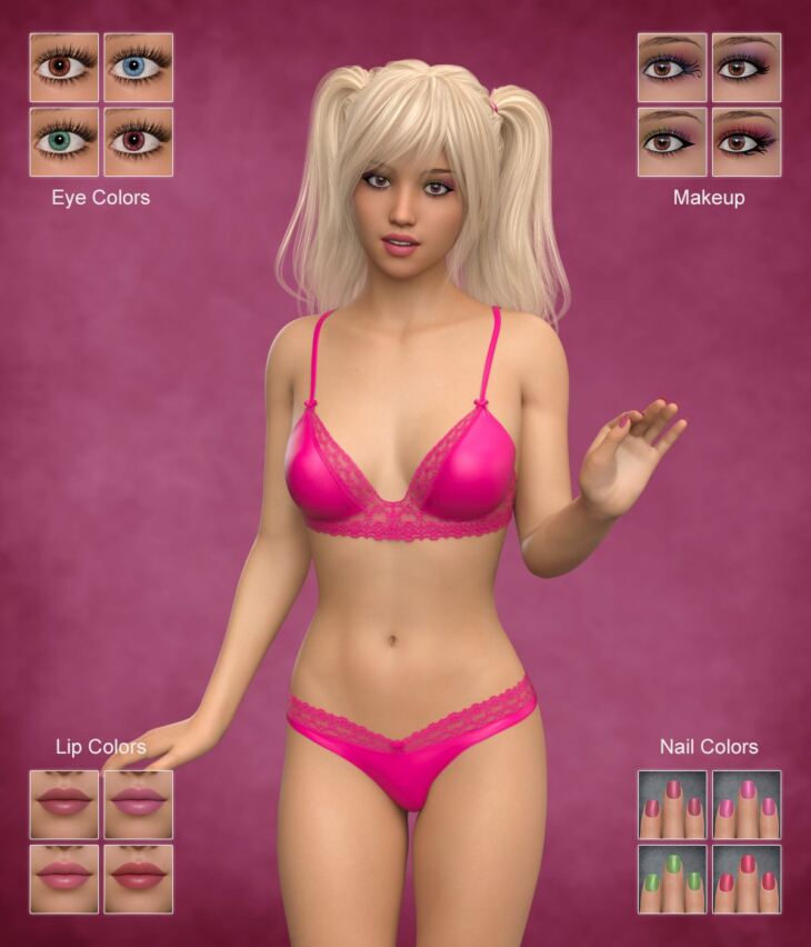 Taylor Teen For Genesis 8 Female