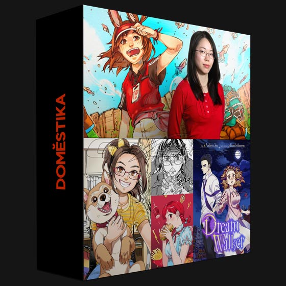 Domestika Creation of Manga Characters by Andrea Jen