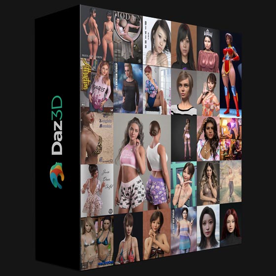 DAZ3D Poser Bundle 3 March 2022