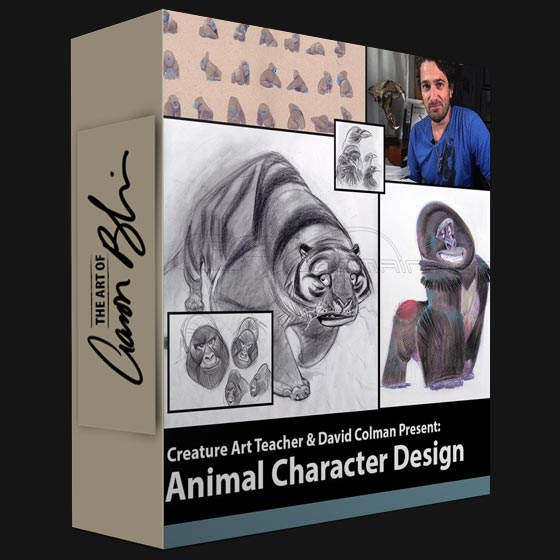 Creature Art Teacher Animal Character Design with David Colman