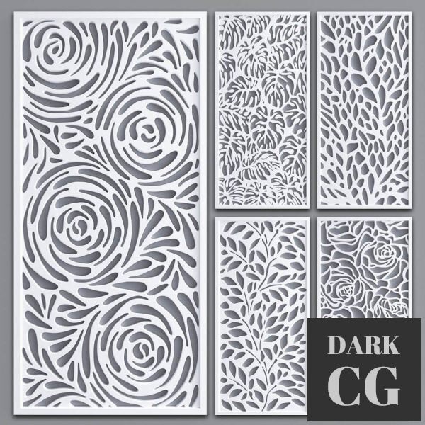 3D Model Decorative partition 24