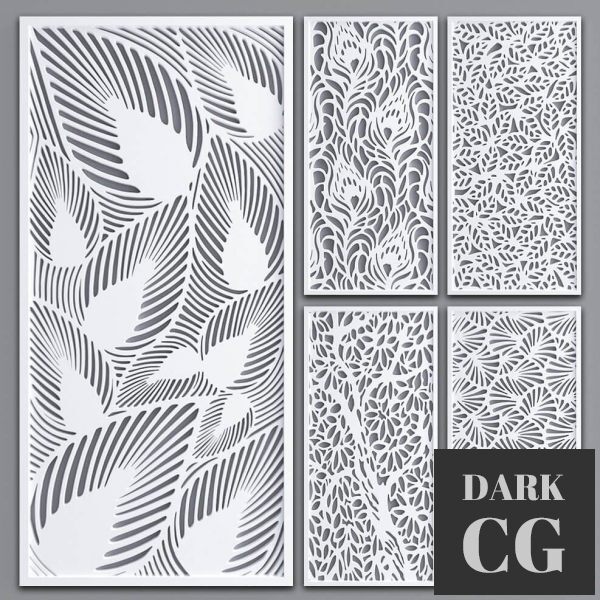 3D Model Decorative partition 25