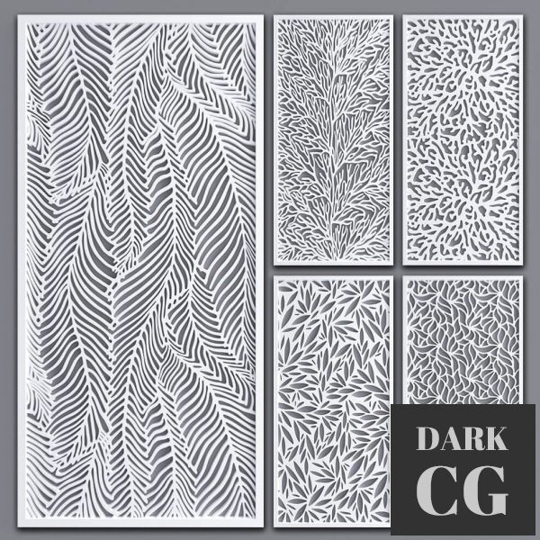 3D Model Decorative partition 29
