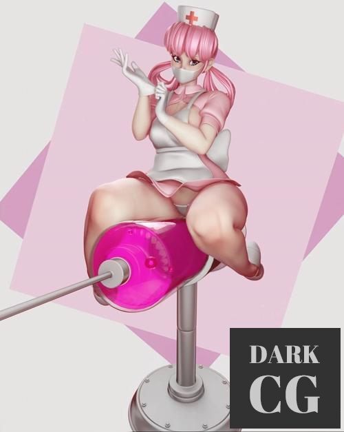 Rushzilla - Nurse Joy – 3D Print