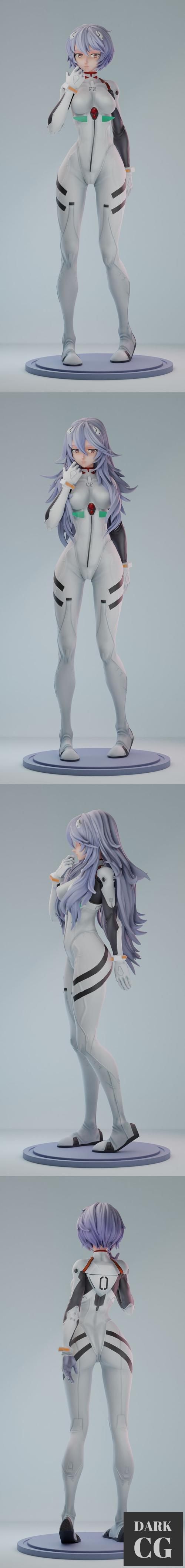 Ayanami Rei – 3D Print