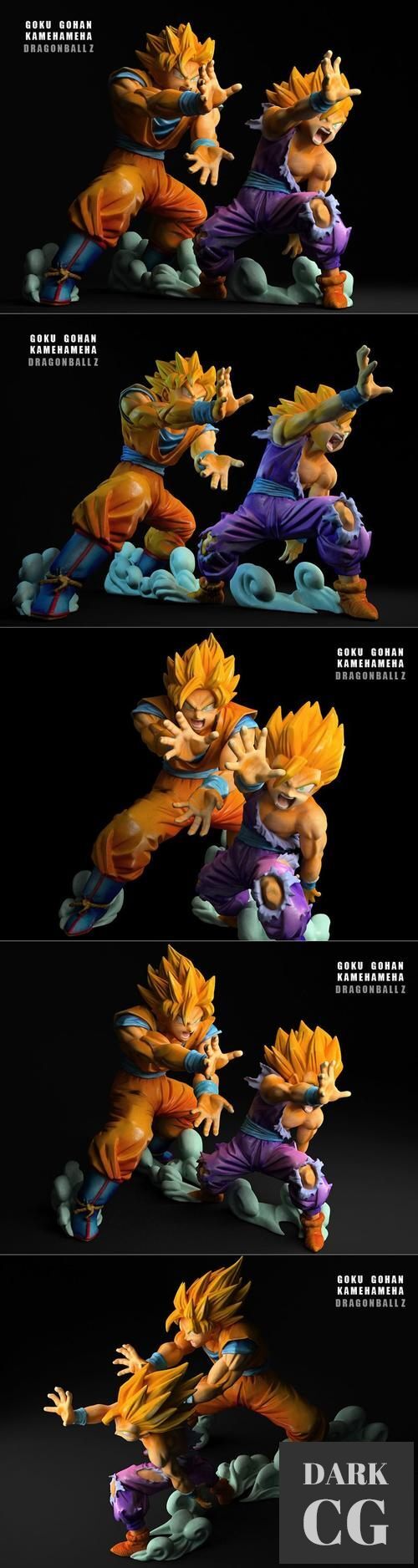 Gohan Goku Kamehameha – 3D Print