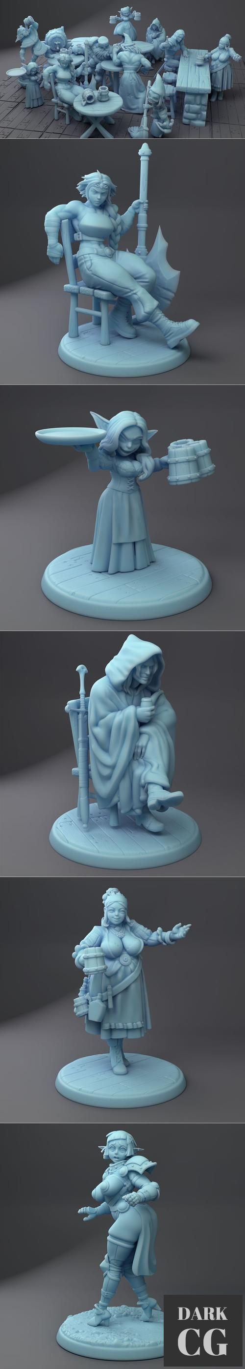 Twin Goddess Miniatures February 2022 – 3D Print
