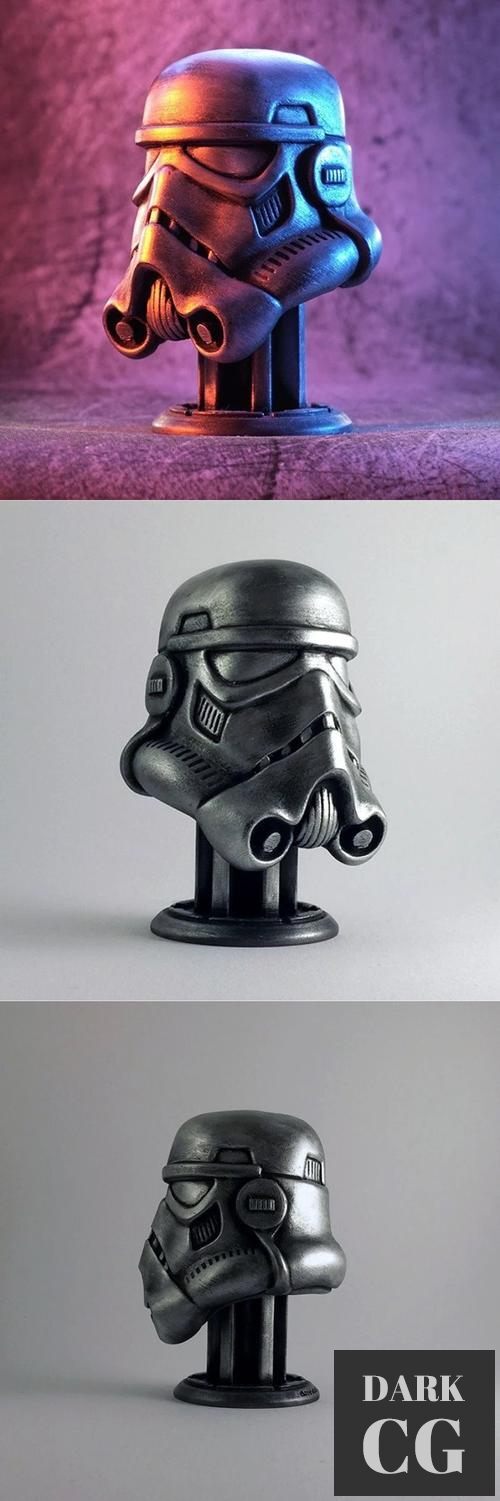 Stormtrooper Helmet display – 3D Print