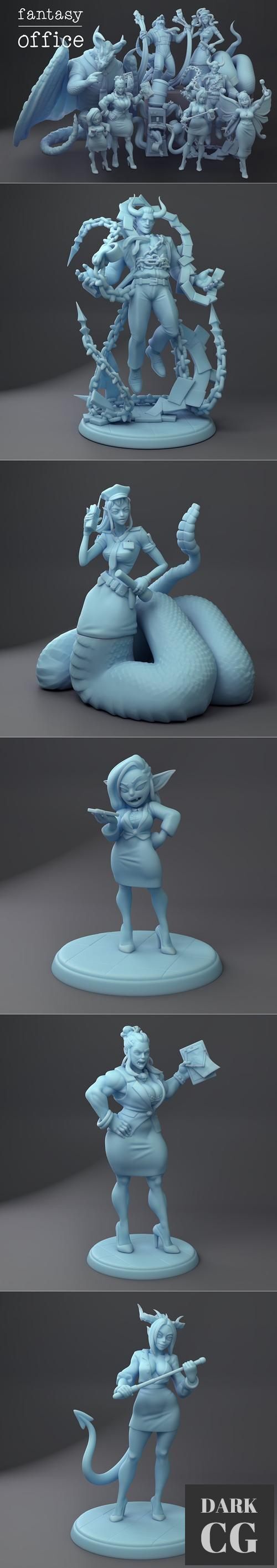 Twin Goddess Miniatures March 2022 – 3D Print