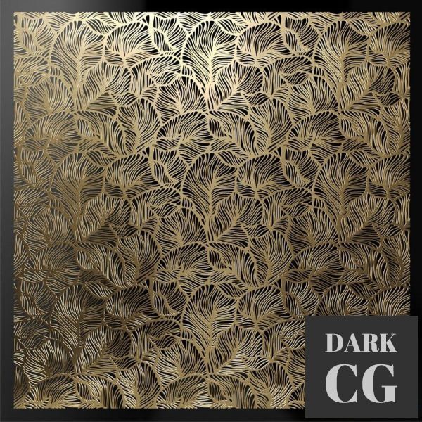 3D Model Decorative panel 01