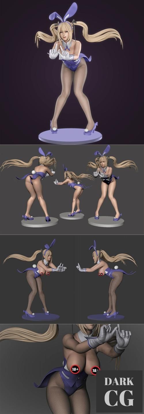 Marie Rose Bunny – 3D Print