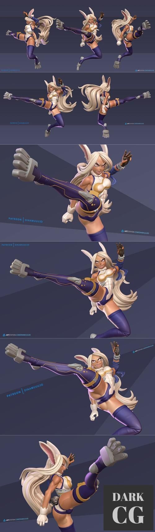 Rabbit Hero Mirko – 3D Print