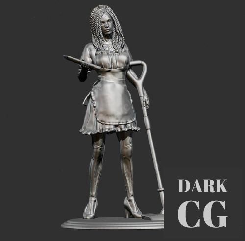 Cybermaid – 3D Print