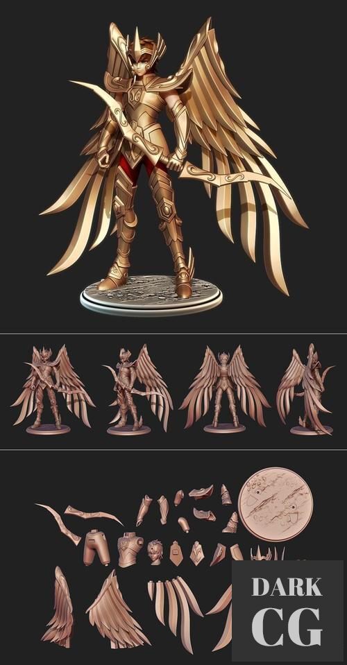 Saint Seiya Aiolos Sagittarius – 3D Print