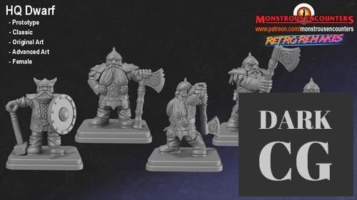HQ Dwarf – 3D Print
