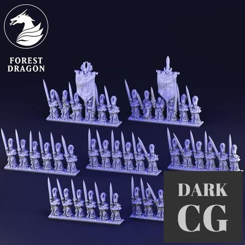 Noble Elf Navy – 3D Print