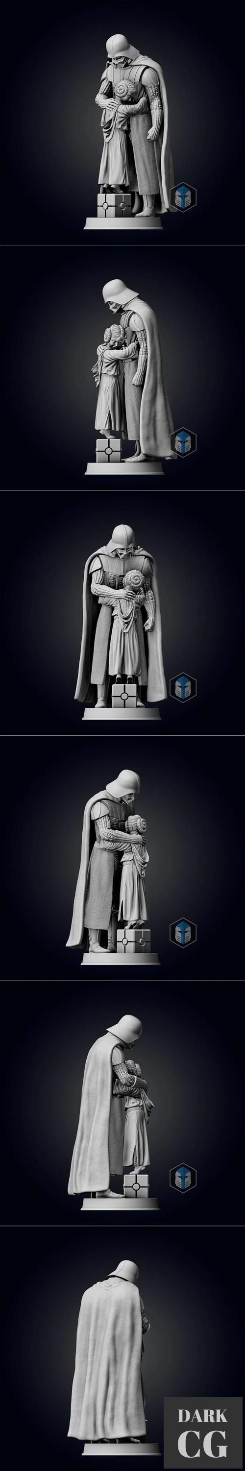 Darth Vader Figurine - Fatherhood – 3D Print