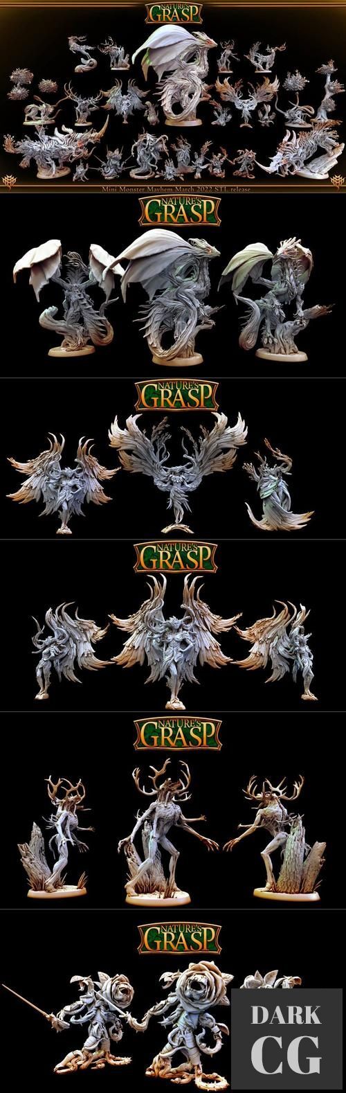 Mini Monster Mayhem - Natures Grasp March 2022 – 3D Print