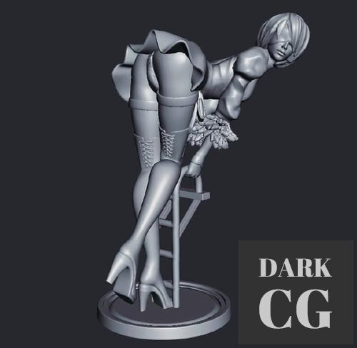 Anime Girl – 3D Print