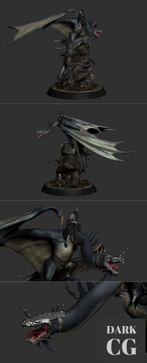 Diorama Nazgul – 3D Print