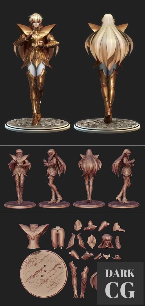 Saint Seiya Virgo Shaka – 3D Print