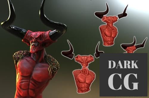 Legend Darklord Bust – 3D Print