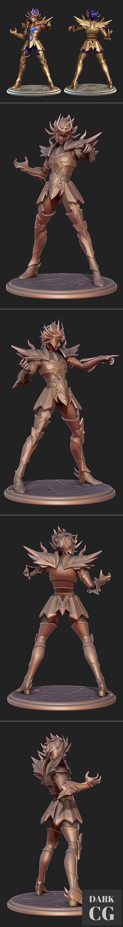 Saint Seiya Cancer Deathmask – 3D Print
