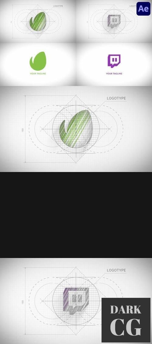Drawing Logo for After Effects 36864343