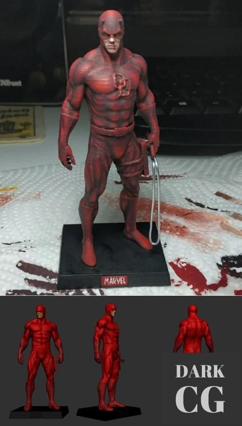 Daredevil Eaglemoss Style – 3D Print