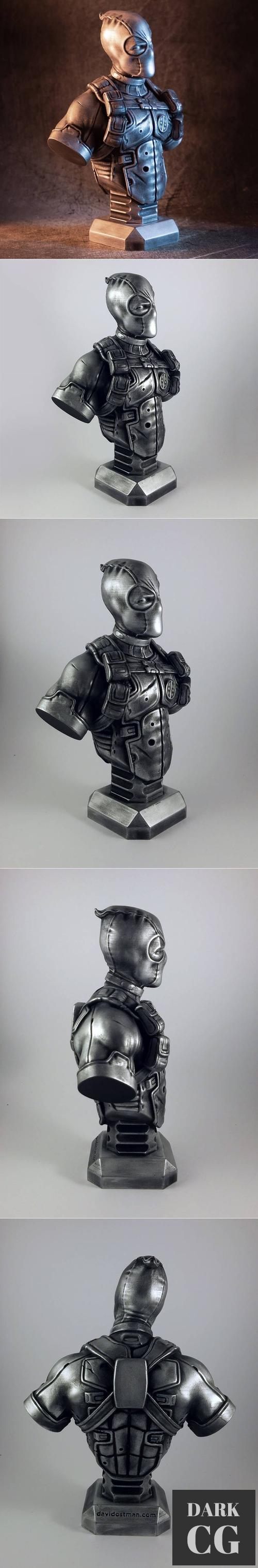 Deadpool (Classic) bust – 3D Print