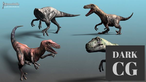 Unity Asset Store Dinosaur Velociraptor