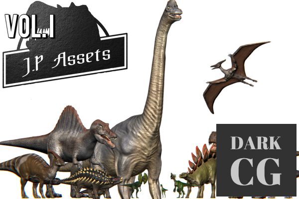 Unity Asset Store Jurassic Pack Vol I Dinosaurs