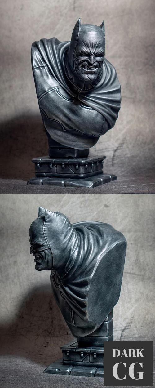 The Dark Knight bust – 3D Print
