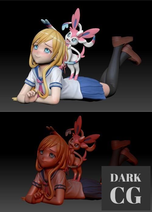 Ani Girl – 3D Print