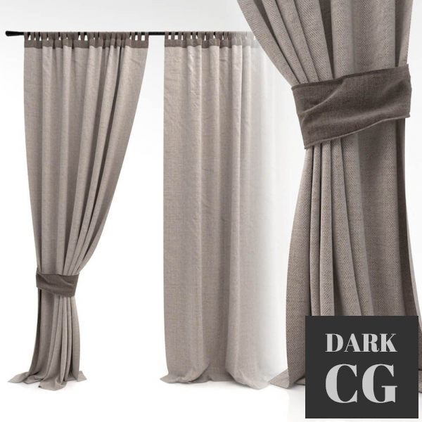 3D Model Curtain SP2