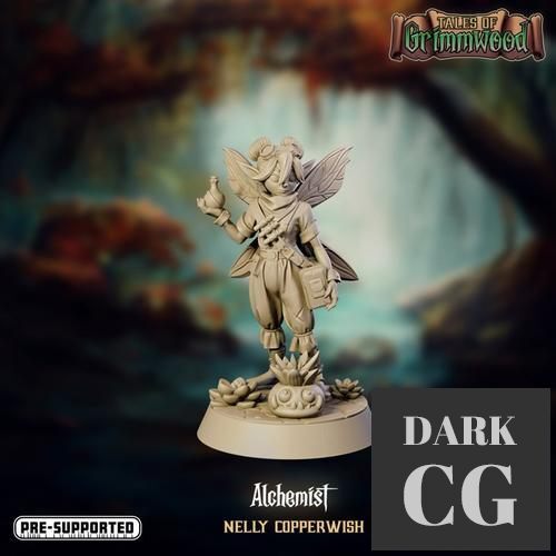 Tales of Grimmwood - Fairy Alchemist – 3D Print