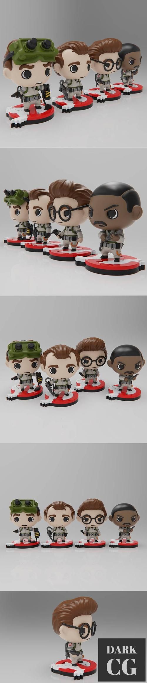 PlaKit - Ghostbusters Egon – 3D Print