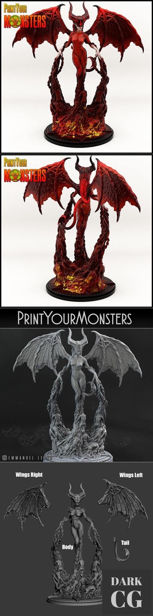 Demon Queen – 3D Print